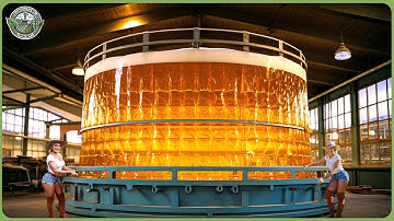How Budweiser Beer Is Made - Incredible Billion Cans of Beer Are Processed In Factory
