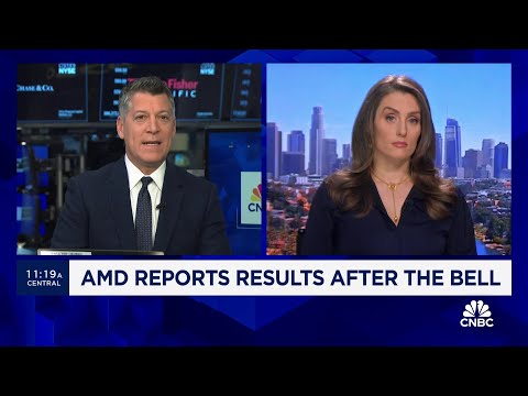 AMD reports fourth-quarter earnings after the bell