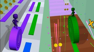 Layers Roll Gameplay All Levels iOS,Android Walkthrough Mobile Game New Alltrailer Mix Level 17-18