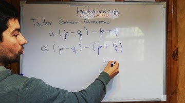 Factor común del binomio
