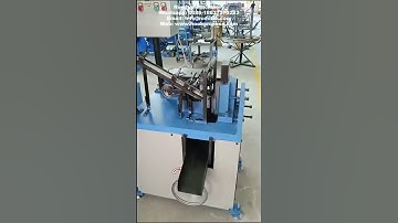 Automatic Hanger Wire Hook Bending Threading Machine