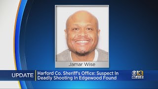Harford County Sherriff's Office finds suspect in deadly Edgewood shooting