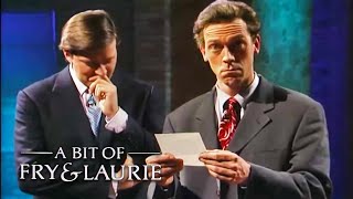 A Death Threat | A Bit Of Fry & Laurie | BBC Comedy Greats