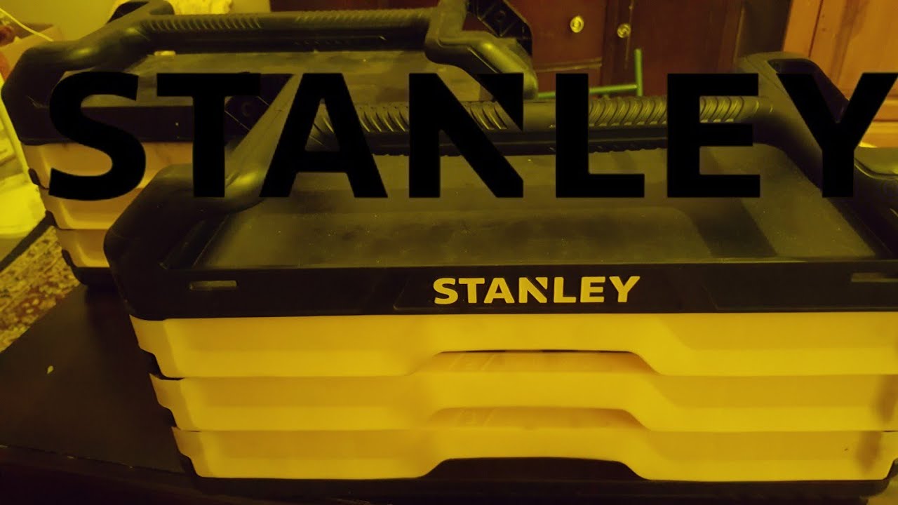 Stanley Black Chrome Mechanics Tool Set STMT81190 YouTube