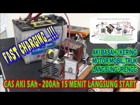 cara membuat charger aki motor dan mobil Alat dan bahan -trafo 5 ampere -dioda 35 ampere -Resistor 2. 