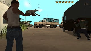 GTA san andreas - Missions with 6 stars wanted level #8