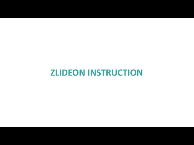 ZlideOn Instruction 