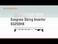 Sungrow String Inverter SG250HX