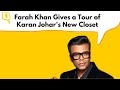 Farah Khan Gives a Tour of Karan Johar