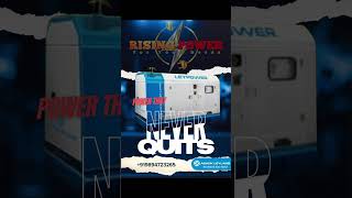 Stop losing customers during power cuts. Choose Leypower Silent Generators  always ready