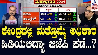 ಕೇಂದ್ರದಲ್ಲಿ ಮತ್ತೊಮ್ಮೆ ಅಧಿಕಾರ ಹಿಡಿಯಲಿದ್ಯಾ ಬಿಜೆಪಿ ಪಡೆ? | Lok Sabha Election 2024 | News Discussion