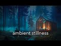 Cozy cabin  fall asleep fast with calming ambient soothing sleep music
