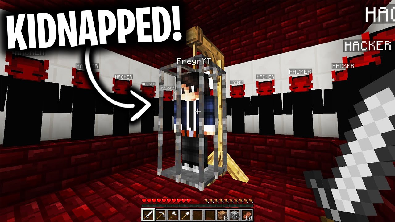 Dark Web Hackers Kidnapped My Friend In Minecraft Scary Minecraft Video Youtube