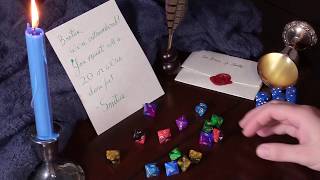 Fantasy Themed Dice Rolling ASMR