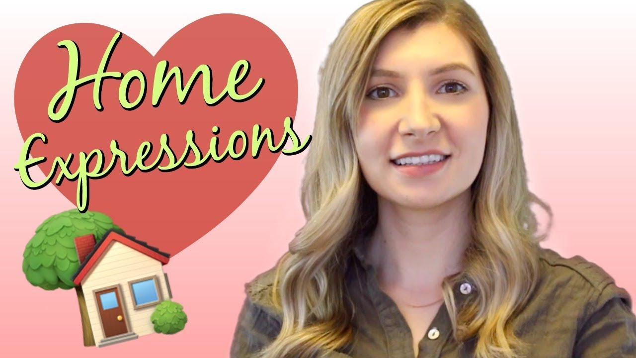 Useful Expressions & Idioms All About HOME YouTube