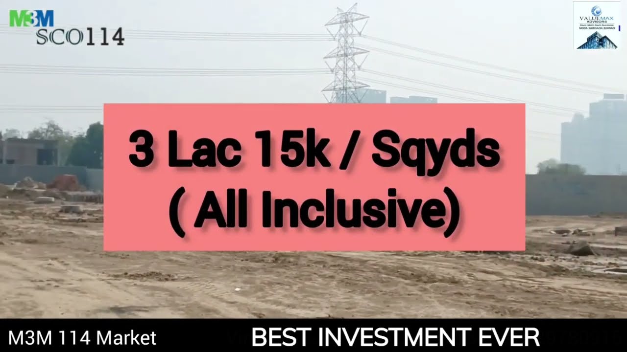 Exploring M3M Market 114, M3M SCO Sector 114 on Dwarka Expressway Ultimate Guide to Commercial Plots