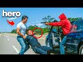 When Cops Get SAVED By Hero Civilians CAUGHT ON CAMERA