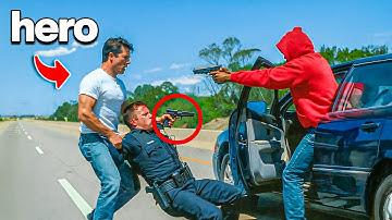 When Cops Get SAVED By Hero Civilians CAUGHT ON CAMERA
