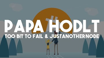 Too Bit To Fail & JustAnotherNode - Papa Hodlt