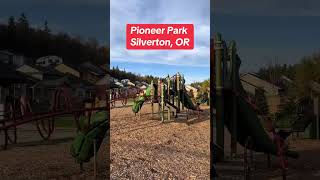Pioneer Park in Silverton Oregon. #silvertonoregon  #oregontravelguide #oregontravelblogger