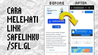 CARA MELEWATI LINK SAFELINKU/SFL.GL DENGAN MUDAH