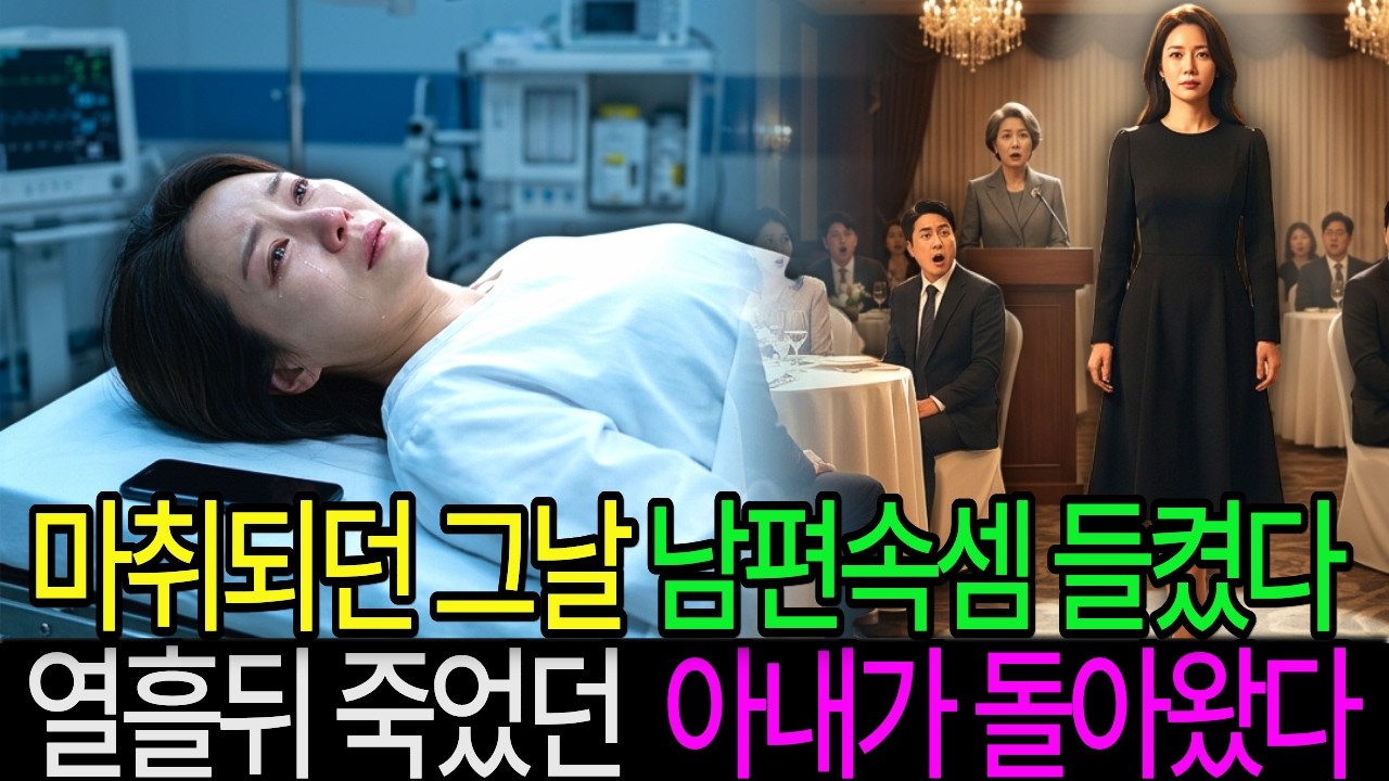 수술대 올라가던 날 남편 외도 알았다… '한 통의 녹음파일'에 시댁 전체가 떨었다