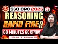 SSC CPO 2025 | SSC CPO Reasoning Practice Set 2025 | SSC CPO Important Questions | by Ritika Ma’am