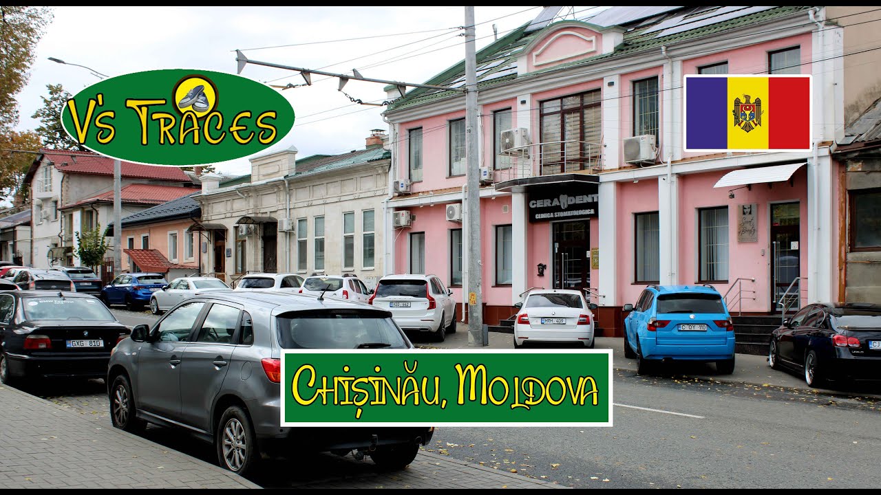 🇲🇩 Chișinău Walking Tour | One Ban Monument →🍬🍭 Confectionery 🏭 Bucuria