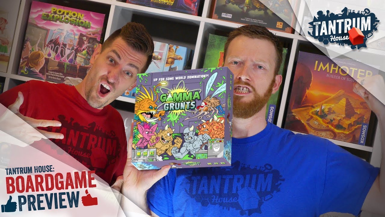Gamma Grunts Board Game Preview
