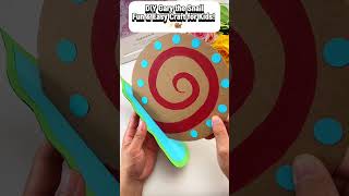 DIY Gary the Snail - Fun Easy Craft for Kids