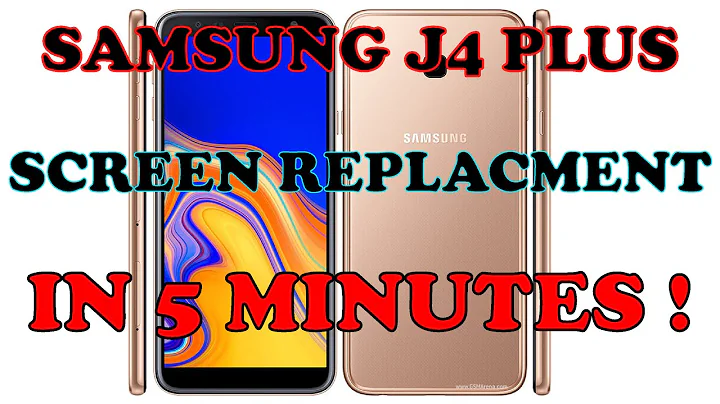 SAMSUNG J4 PLUS SCREEN REPLACEMENT IN 5 MINUTES