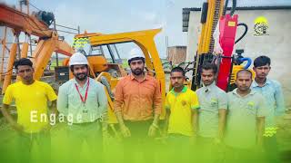 For The Very First Time In Nepal Presenting Hydraulic Drive Ramming Machine By Kushal Projects Nepal