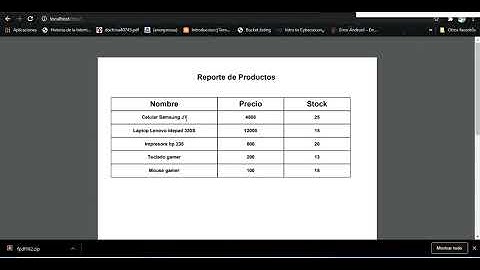 Generar reportes en PDF con PHP y MySQL usando FPDF