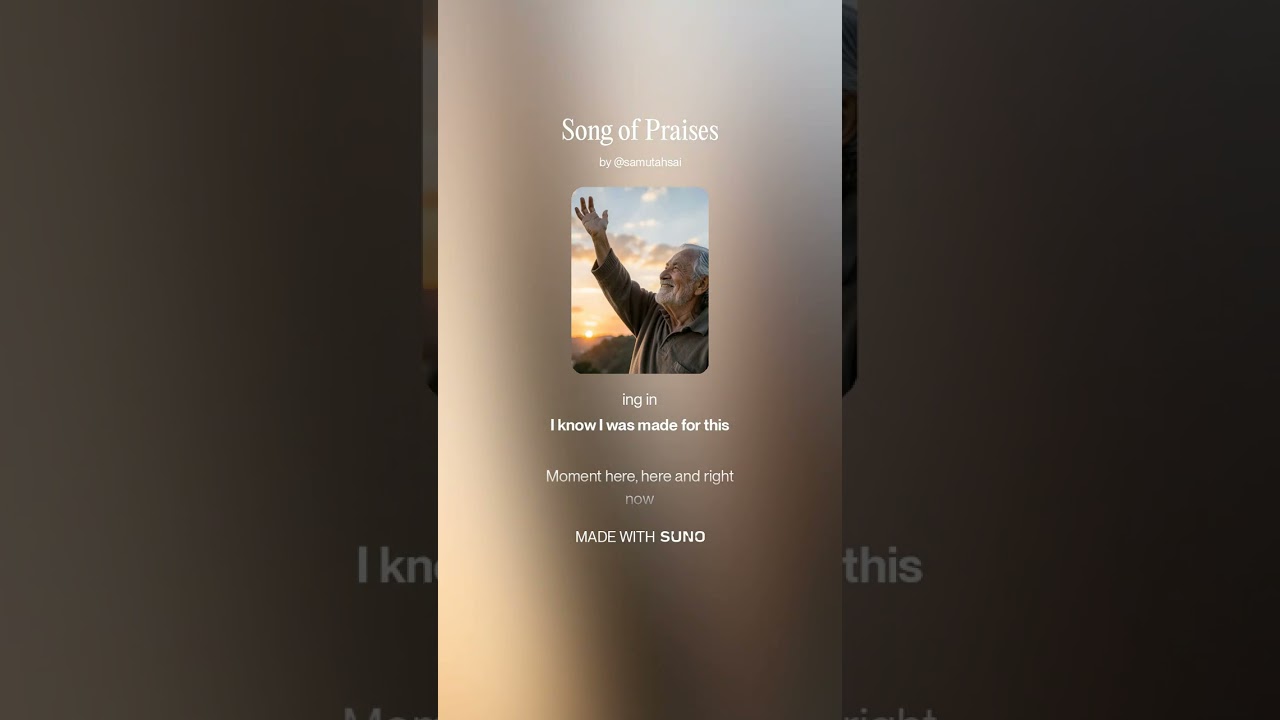 Sleduj Song of Praises na YouTube Sleduj Song of Praises na YouTube