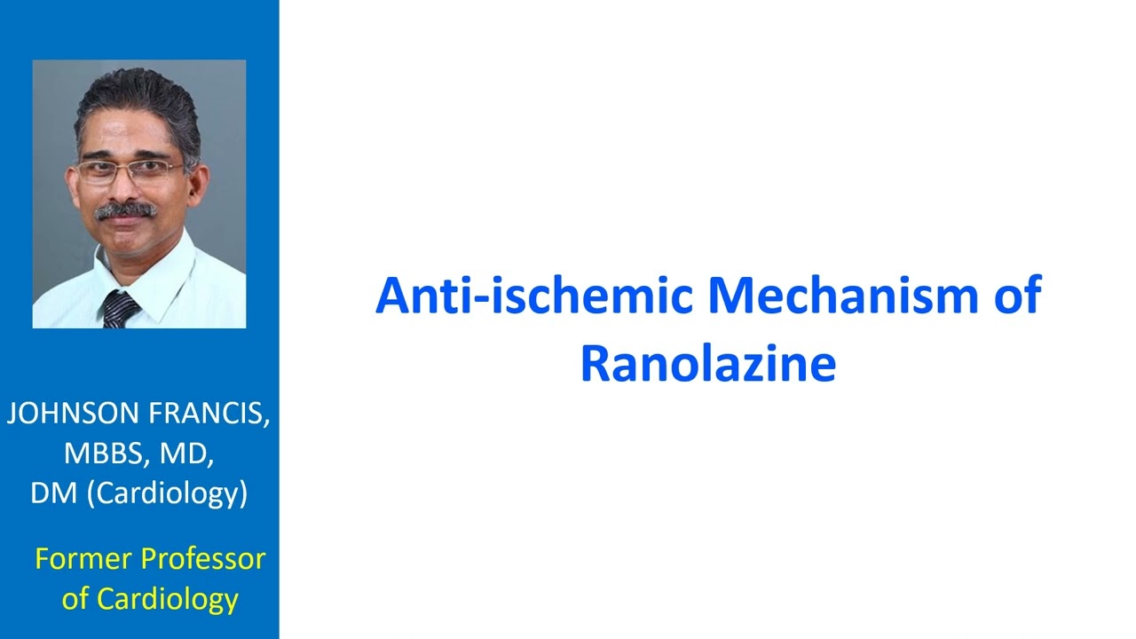 Anti ischemic Mechanism of Ranolazine