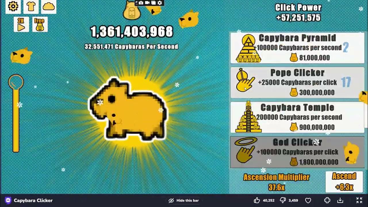 Capybara Clicker