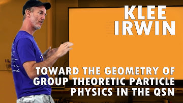 Klee Irwin - Toward the Geometry of Group Theoretic Particle Physics in the QSN