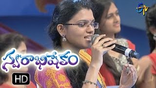Jaya Jaya Priya Bharatha Song | Pranavi Performance | Swarabhishekam |11th Sept 2016| ETV Telugu