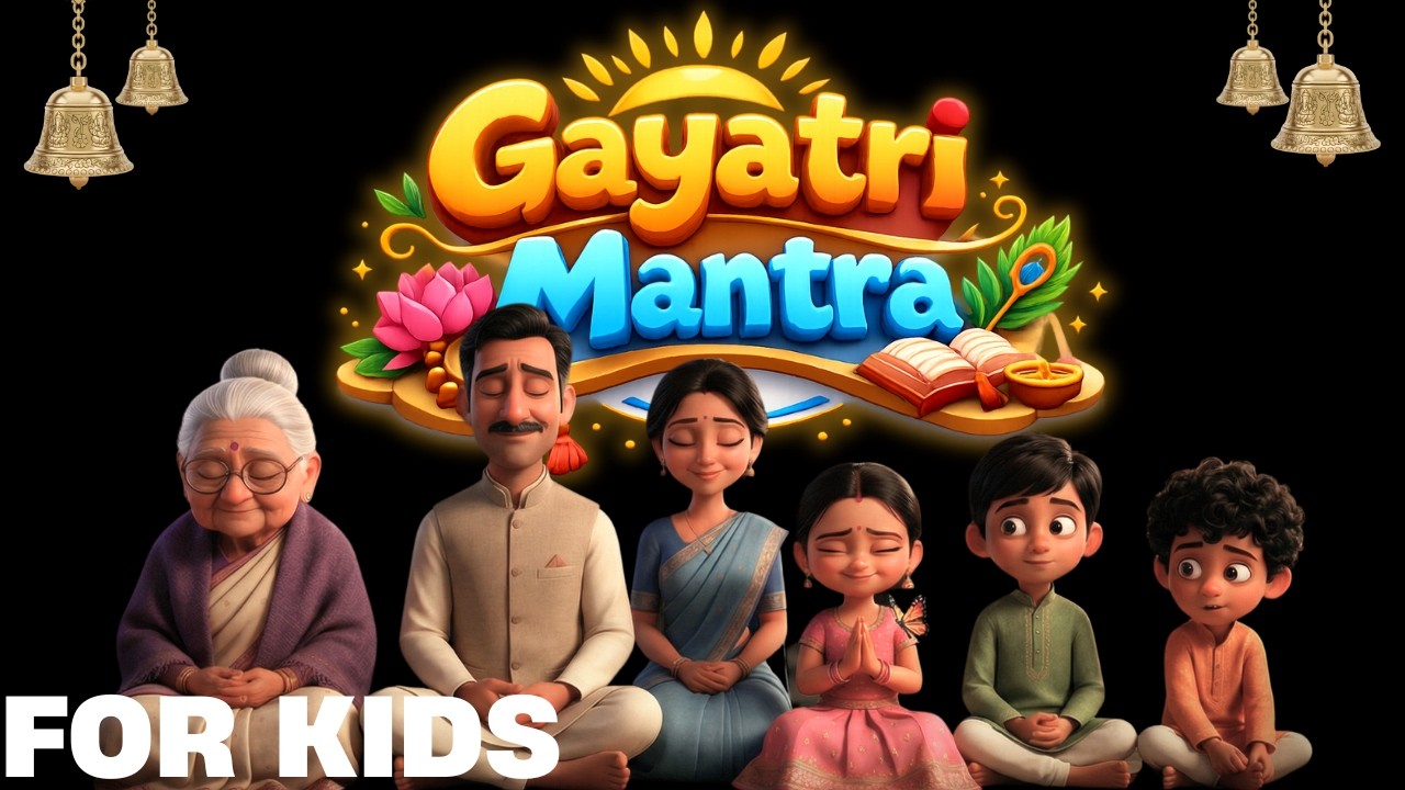 Gayatri Mantra for Kids |  Cultivate Wisdom, Clarity & Inner Peace (No Ads)