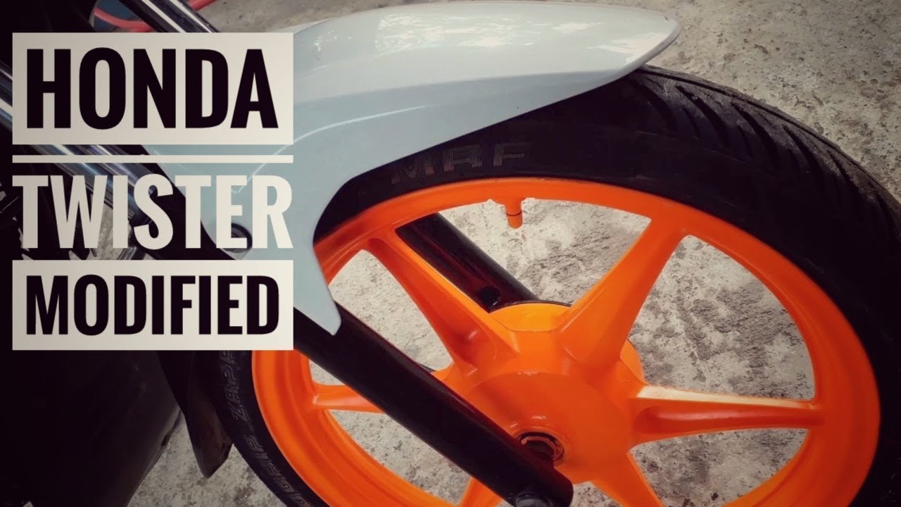 Honda Twister modified A crazy biker YouTube