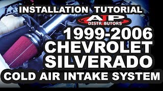 19992006 CHEVROLET SILVERADO COLD AIR INTAKE INSTALL  AJP DISTRIBUTORS