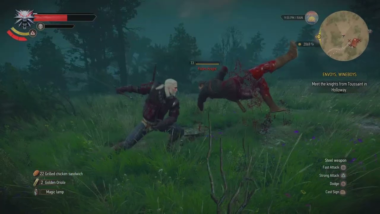 The Witcher 3: Wild Hunt order of the flaming rose armor location