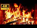 🔥 Fireplace 4K Video | Crackling Fireplace Ambience with Gentle Fire Sounds for Deep Relaxation 🔥