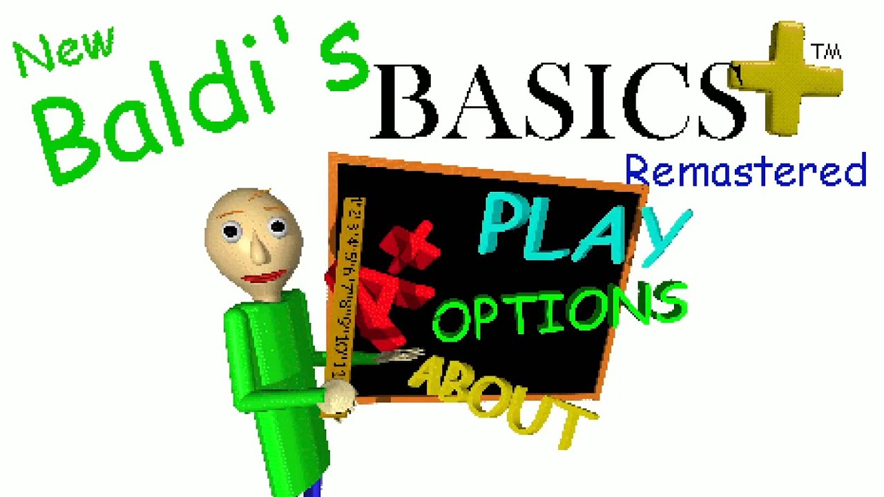 Baldi basics full demo. БАЛДИ логотип игры. Baldi Basics Plus logo. Балдис бейсикс диск. БАЛДИ Басикс игра.