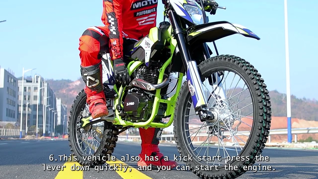 Xpro K5-CB223(Titan 250) startup video - YouTube