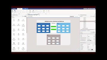 Multiplicación y división de dos matrices en App design de Matlab
