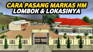 SANGAT MUDAH‼️ CARA PASANG MARKAS HM LOMBOK DI BUSSID 100% BERHASIL