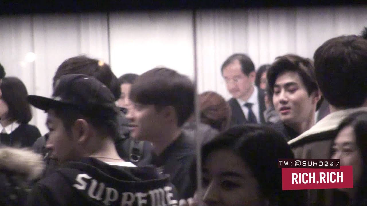 141126 한중가요제 리셉션 EXO 수호 SUHO FOCUS