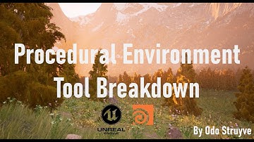 Procedural Environment Houdini Tools