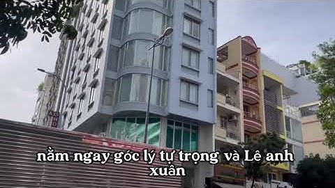 Bán nhà mặt tiền đường Lý Tự Trọng quận 1 căn góc 1 hầm 10 lầu